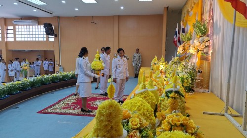 ทน.แม่สอด เข้าร่วมกิจกรรมเนื่องในวันคล้ายวันพระบรมราชสมภพ พระบาทสมเด็จพระบรมชนกาธิเบศร มหาภูมิพลอดุลยเดชมหาราช บรมนาถบพิตร วันชาติ และวันพ่อแห่งชาติ 5 ธันวาคม 2567