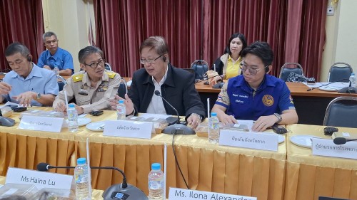 ทน.แม่สอด เข้าร่วมประชุมให้ข้อมูลแก่คณะทำงานว่าด้วยการเลือกปฏิบัติต่อสตรีและเด็กหญิง