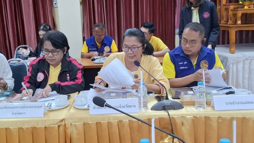 ทน.แม่สอด เข้าร่วมประชุมให้ข้อมูลแก่คณะทำงานว่าด้วยการเลือกปฏิบัติต่อสตรีและเด็กหญิง