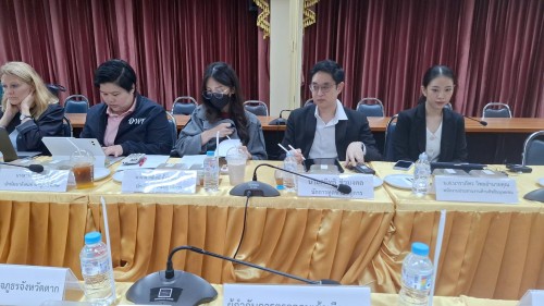 ทน.แม่สอด เข้าร่วมประชุมให้ข้อมูลแก่คณะทำงานว่าด้วยการเลือกปฏิบัติต่อสตรีและเด็กหญิง