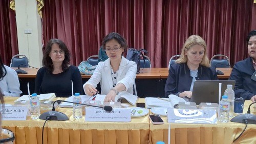 ทน.แม่สอด เข้าร่วมประชุมให้ข้อมูลแก่คณะทำงานว่าด้วยการเลือกปฏิบัติต่อสตรีและเด็กหญิง