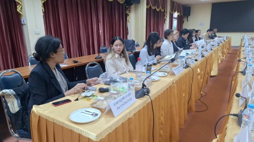 ทน.แม่สอด เข้าร่วมประชุมให้ข้อมูลแก่คณะทำงานว่าด้วยการเลือกปฏิบัติต่อสตรีและเด็กหญิง