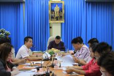 เทศบาลนครแม่สอด จัดประชุมซักซ้อมแนวทางการจัดทำร่างเทศบัญญัติ งบประมาณรายจ่ายประจำปี พ.ศ. 2562