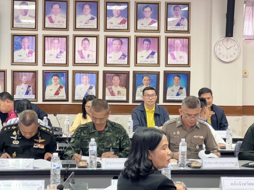 ทน.แม่สอด เข้าร่วมประชุมคณะกรรมการบริหารงานจังหวัดแบบบูรณาการ จังหวัดตาก (ก.บ.จ.ตาก) ครั้งที่ 6/2567 