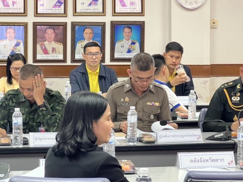 ทน.แม่สอด เข้าร่วมประชุมคณะกรรมการบริหารงานจังหวัดแบบบูรณาการ จังหวัดตาก (ก.บ.จ.ตาก) ครั้งที่ 6/2567 