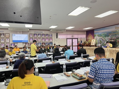 ทน.แม่สอด เข้าร่วมประชุมคณะกรรมการบริหารงานจังหวัดแบบบูรณาการ จังหวัดตาก (ก.บ.จ.ตาก) ครั้งที่ 6/2567 