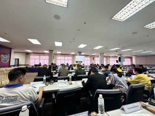 ทน.แม่สอด เข้าร่วมประชุมคณะกรรมการบริหารงานจังหวัดแบบบูรณาการ จังหวัดตาก (ก.บ.จ.ตาก) ครั้งที่ 6/2567 