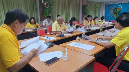 ทน.แม่สอด จัดการประชุมคณะกรรมการศูนย์ข้อมูลข่าวสารเทศบาลนครแม่สอด เพื่อพิจารณาการเปิดเผยข้อมูลข่าวสารทางราชการ