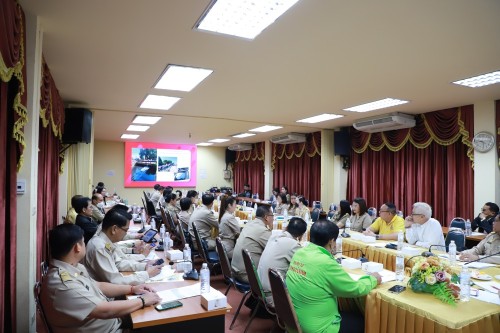 เทศบาลนครแม่สอด จัดประชุมหัวหน้าส่วนราชการ ประจำเดือน ธันวาคม 2567