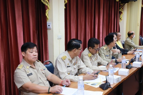 เทศบาลนครแม่สอด จัดประชุมหัวหน้าส่วนราชการ ประจำเดือน ธันวาคม 2567