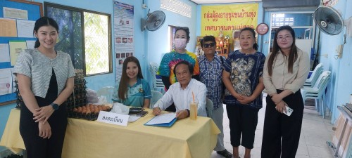 เทศบาลนครแม่สอด  ลงพื้นที่ตามโครงการขยะแลกไข่ ประจำปีงบประมาณ 2568 ชุมชนบัวคูณและชุมชนบ้านทุ่ง
