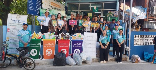 เทศบาลนครแม่สอด  ลงพื้นที่ตามโครงการขยะแลกไข่ ประจำปีงบประมาณ 2568 ชุมชนบัวคูณและชุมชนบ้านทุ่ง