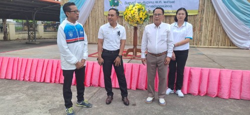 ทน.แม่สอด เข้าร่วมจัดกิจกรรมเดินขบวนรณรงค์และประชาสัมพันธ์ การเลือกตั้งนายกองค์การบริหารส่วนจังหวัดตาก