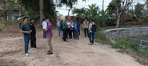 ทน.แม่สอด ร่วมลงพื้นที่ตรวจสอบโครงการก่อสร้างระบบระบายน้ำหลักเพื่อบรรเทาปัญหาน้ำท่วม พื้นที่ชุมชนแม่สอด อำเภอแม่สอด จังหวัดตาก