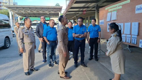 ทน.แม่สอด ร่วมลงพื้นที่ตรวจเยี่ยมหน่วยเลือกตั้ง  การเลือกตั้งนายกองค์การบริหารส่วนจังหวัดตาก