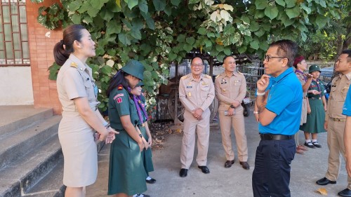 ทน.แม่สอด ร่วมลงพื้นที่ตรวจเยี่ยมหน่วยเลือกตั้ง  การเลือกตั้งนายกองค์การบริหารส่วนจังหวัดตาก