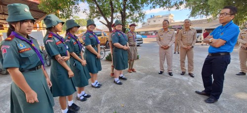 ทน.แม่สอด ร่วมลงพื้นที่ตรวจเยี่ยมหน่วยเลือกตั้ง  การเลือกตั้งนายกองค์การบริหารส่วนจังหวัดตาก