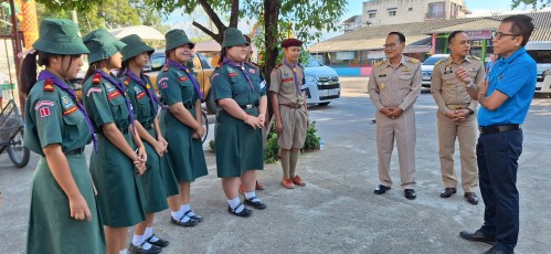 ทน.แม่สอด ร่วมลงพื้นที่ตรวจเยี่ยมหน่วยเลือกตั้ง  การเลือกตั้งนายกองค์การบริหารส่วนจังหวัดตาก