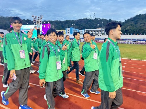เทศบาลนครแม่สอด ร่วมให้กำลังใจนักกีฬาในการแข่งขัน “นครสวรรค์ พาสานเกมส์” กีฬานักเรียนองค์กรปกครองส่วนท้องถิ่น รอบคัดเลือกระดับภาคเหนือ เทศบาลนครนครสวรรค์
