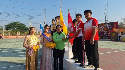 เทศบาลนครแม่สอด เข้าร่วมโครงการกิจกรรมพัฒนาผู้เรียนกลุ่มสาระการเรียนรู้สุขศึกษาและพลศึกษา โรงเรียนเทศบาลเฉลิมพระเกียรติสมเด็จพระเทพรัตนราชสุดา ฯ สยามบรมราชกุมารี ประจำปีงบประมาณ 2568 