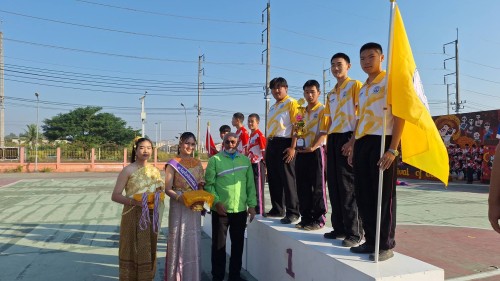 เทศบาลนครแม่สอด เข้าร่วมโครงการกิจกรรมพัฒนาผู้เรียนกลุ่มสาระการเรียนรู้สุขศึกษาและพลศึกษา โรงเรียนเทศบาลเฉลิมพระเกียรติสมเด็จพระเทพรัตนราชสุดา ฯ สยามบรมราชกุมารี ประจำปีงบประมาณ 2568 