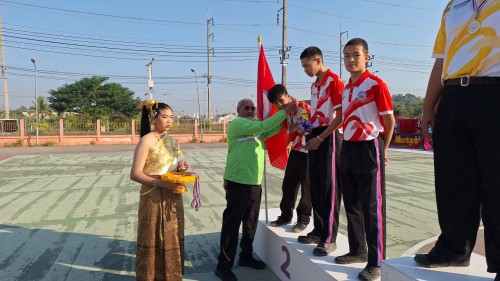 เทศบาลนครแม่สอด เข้าร่วมโครงการกิจกรรมพัฒนาผู้เรียนกลุ่มสาระการเรียนรู้สุขศึกษาและพลศึกษา โรงเรียนเทศบาลเฉลิมพระเกียรติสมเด็จพระเทพรัตนราชสุดา ฯ สยามบรมราชกุมารี ประจำปีงบประมาณ 2568 