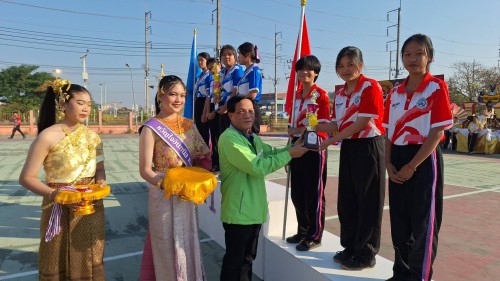 เทศบาลนครแม่สอด เข้าร่วมโครงการกิจกรรมพัฒนาผู้เรียนกลุ่มสาระการเรียนรู้สุขศึกษาและพลศึกษา โรงเรียนเทศบาลเฉลิมพระเกียรติสมเด็จพระเทพรัตนราชสุดา ฯ สยามบรมราชกุมารี ประจำปีงบประมาณ 2568 