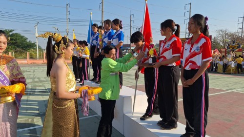 เทศบาลนครแม่สอด เข้าร่วมโครงการกิจกรรมพัฒนาผู้เรียนกลุ่มสาระการเรียนรู้สุขศึกษาและพลศึกษา โรงเรียนเทศบาลเฉลิมพระเกียรติสมเด็จพระเทพรัตนราชสุดา ฯ สยามบรมราชกุมารี ประจำปีงบประมาณ 2568 