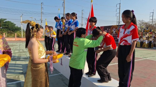 เทศบาลนครแม่สอด เข้าร่วมโครงการกิจกรรมพัฒนาผู้เรียนกลุ่มสาระการเรียนรู้สุขศึกษาและพลศึกษา โรงเรียนเทศบาลเฉลิมพระเกียรติสมเด็จพระเทพรัตนราชสุดา ฯ สยามบรมราชกุมารี ประจำปีงบประมาณ 2568 