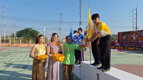 เทศบาลนครแม่สอด เข้าร่วมโครงการกิจกรรมพัฒนาผู้เรียนกลุ่มสาระการเรียนรู้สุขศึกษาและพลศึกษา โรงเรียนเทศบาลเฉลิมพระเกียรติสมเด็จพระเทพรัตนราชสุดา ฯ สยามบรมราชกุมารี ประจำปีงบประมาณ 2568 