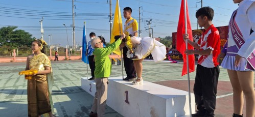 เทศบาลนครแม่สอด เข้าร่วมโครงการกิจกรรมพัฒนาผู้เรียนกลุ่มสาระการเรียนรู้สุขศึกษาและพลศึกษา โรงเรียนเทศบาลเฉลิมพระเกียรติสมเด็จพระเทพรัตนราชสุดา ฯ สยามบรมราชกุมารี ประจำปีงบประมาณ 2568 