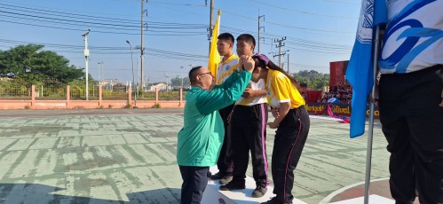 เทศบาลนครแม่สอด เข้าร่วมโครงการกิจกรรมพัฒนาผู้เรียนกลุ่มสาระการเรียนรู้สุขศึกษาและพลศึกษา โรงเรียนเทศบาลเฉลิมพระเกียรติสมเด็จพระเทพรัตนราชสุดา ฯ สยามบรมราชกุมารี ประจำปีงบประมาณ 2568 