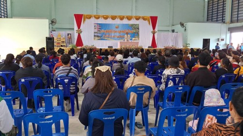 เทศบาลนครแม่สอด ร่วมประชุมผู้ปกครองนักเรียนโรงเรียนเทศบาลวัดชุมพลคีรี ภาคเรียนที่ 2/2567 