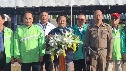 เทศบาลนครแม่สอด เข้าร่วมพิธีเปิดการแข่งขันกีฬาสี โรงเรียนเทศบาลวัดบุญญาวาส ประจำปี 2567 	
