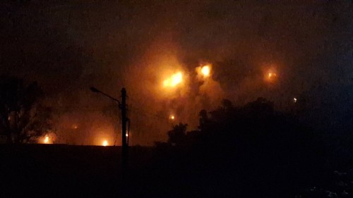 เทศบาลนครแม่สอด ลงพื้นที่ระงับเหตุเพลิงไหม้ บ่อขยะเทศบาลนครแม่สอด