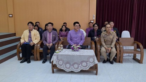 เทศบาลนครแม่สอด เข้าร่วมรับฟังนโยบายของรัฐบาลและกระทรวงมหาดไทยสู่การปฏิบัติงานในพื้นที่จังหวัดตาก 
