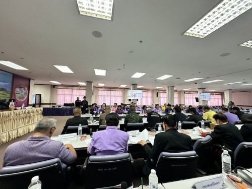 ทน.แม่สอด เข้าร่วมประชุมคณะกรรมการบริหารงานจังหวัด แบบบูรณาการ จังหวัดตาก (ก.บ.จ.ตาก) ครั้งที่ 1/2568