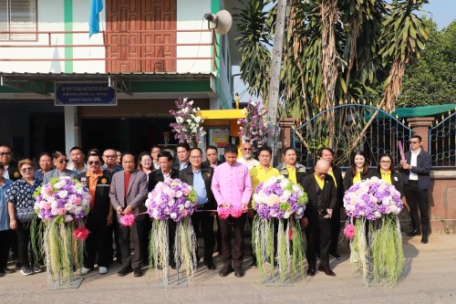 เทศบาลนครแม่สอด จัดแถลงข่าวและพิธีเปิด “ตู้โทรฉุกเฉิน” Hotline สายด่วนนครแม่สอด