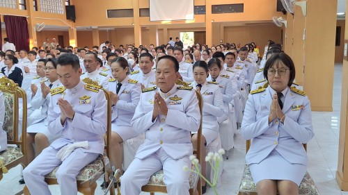 ทน.แม่สอด ร่วมกิจกรรมเฉลิมพระเกียรติพระบาทสมเด็จพระเจ้าอยู่หัว เนื่องในโอกาสพระราชพิธีสมมงคลพระชนมายุเท่าพระบาทสมเด็จพระพุทธยอดฟ้าจุฬาโลกมหาราชสมเด็จพระปฐมบรมกษัตริยาธิราชแห่งราชวงศ์จักรี พ.ศ.2568