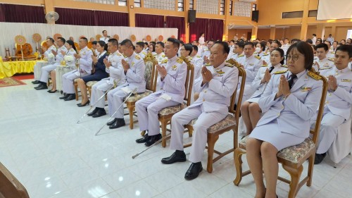 ทน.แม่สอด ร่วมกิจกรรมเฉลิมพระเกียรติพระบาทสมเด็จพระเจ้าอยู่หัว เนื่องในโอกาสพระราชพิธีสมมงคลพระชนมายุเท่าพระบาทสมเด็จพระพุทธยอดฟ้าจุฬาโลกมหาราชสมเด็จพระปฐมบรมกษัตริยาธิราชแห่งราชวงศ์จักรี พ.ศ.2568