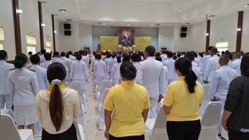 เทศบาลนครแม่สอด ร่วมพิธีถวายราชสักการะสมเด็จพระนเรศวรมหาราช เนื่องในวันยุทธหัตถี เพื่อน้อมรำลึกในพระมหากรุณาธิคุณฯ รวมถึงแสดงความจงรักภักดี เทิดทูนต่อสถาบันพระมหากษัตริย์