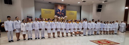 เทศบาลนครแม่สอด ร่วมพิธีถวายราชสักการะสมเด็จพระนเรศวรมหาราช เนื่องในวันยุทธหัตถี เพื่อน้อมรำลึกในพระมหากรุณาธิคุณฯ รวมถึงแสดงความจงรักภักดี เทิดทูนต่อสถาบันพระมหากษัตริย์