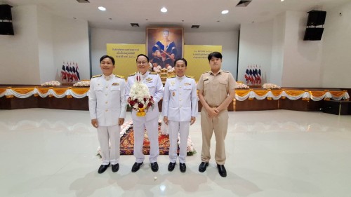 เทศบาลนครแม่สอด ร่วมพิธีถวายราชสักการะสมเด็จพระนเรศวรมหาราช เนื่องในวันยุทธหัตถี เพื่อน้อมรำลึกในพระมหากรุณาธิคุณฯ รวมถึงแสดงความจงรักภักดี เทิดทูนต่อสถาบันพระมหากษัตริย์