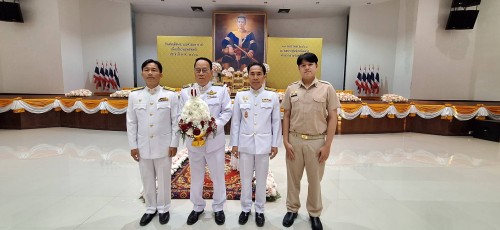 เทศบาลนครแม่สอด ร่วมพิธีถวายราชสักการะสมเด็จพระนเรศวรมหาราช เนื่องในวันยุทธหัตถี เพื่อน้อมรำลึกในพระมหากรุณาธิคุณฯ รวมถึงแสดงความจงรักภักดี เทิดทูนต่อสถาบันพระมหากษัตริย์