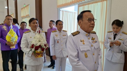 เทศบาลนครแม่สอด ร่วมพิธีถวายราชสักการะสมเด็จพระนเรศวรมหาราช เนื่องในวันยุทธหัตถี เพื่อน้อมรำลึกในพระมหากรุณาธิคุณฯ รวมถึงแสดงความจงรักภักดี เทิดทูนต่อสถาบันพระมหากษัตริย์