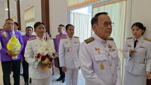 เทศบาลนครแม่สอด ร่วมพิธีถวายราชสักการะสมเด็จพระนเรศวรมหาราช เนื่องในวันยุทธหัตถี เพื่อน้อมรำลึกในพระมหากรุณาธิคุณฯ รวมถึงแสดงความจงรักภักดี เทิดทูนต่อสถาบันพระมหากษัตริย์