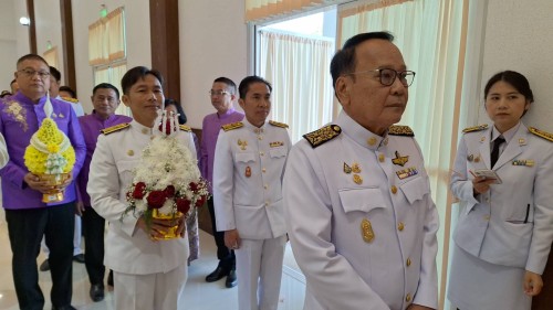 เทศบาลนครแม่สอด ร่วมพิธีถวายราชสักการะสมเด็จพระนเรศวรมหาราช เนื่องในวันยุทธหัตถี เพื่อน้อมรำลึกในพระมหากรุณาธิคุณฯ รวมถึงแสดงความจงรักภักดี เทิดทูนต่อสถาบันพระมหากษัตริย์