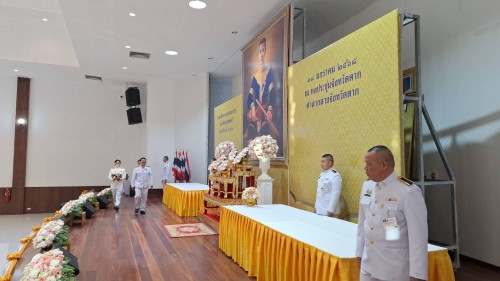 เทศบาลนครแม่สอด ร่วมพิธีถวายราชสักการะสมเด็จพระนเรศวรมหาราช เนื่องในวันยุทธหัตถี เพื่อน้อมรำลึกในพระมหากรุณาธิคุณฯ รวมถึงแสดงความจงรักภักดี เทิดทูนต่อสถาบันพระมหากษัตริย์