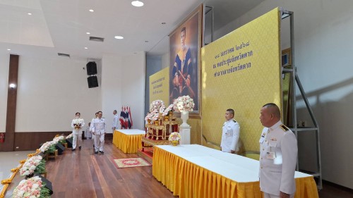 เทศบาลนครแม่สอด ร่วมพิธีถวายราชสักการะสมเด็จพระนเรศวรมหาราช เนื่องในวันยุทธหัตถี เพื่อน้อมรำลึกในพระมหากรุณาธิคุณฯ รวมถึงแสดงความจงรักภักดี เทิดทูนต่อสถาบันพระมหากษัตริย์