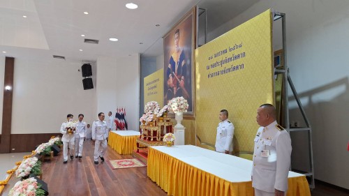 เทศบาลนครแม่สอด ร่วมพิธีถวายราชสักการะสมเด็จพระนเรศวรมหาราช เนื่องในวันยุทธหัตถี เพื่อน้อมรำลึกในพระมหากรุณาธิคุณฯ รวมถึงแสดงความจงรักภักดี เทิดทูนต่อสถาบันพระมหากษัตริย์